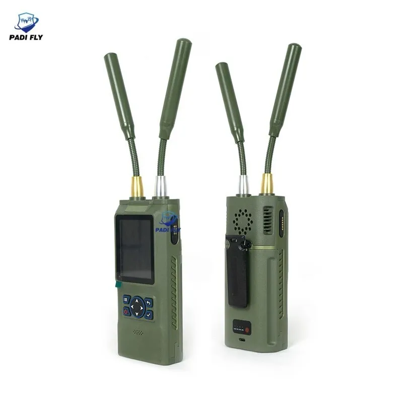 Handheld Drone Detection Alarm System 1-3km Long Range Uav Detector For Remote Control Fpv Drone Security Protection high quality