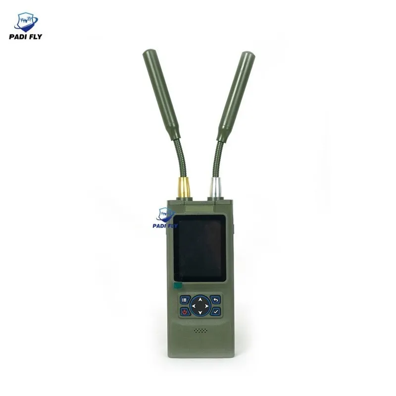 Handheld Drone Detection Alarm System 1-3km Long Range Uav Detector For Remote Control Fpv Drone Security Protection suppliers