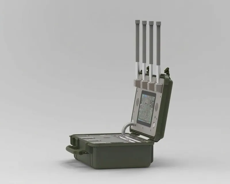 Portable Suitcase 2.4G 5.8g Uav Fpv Jammer Signaling Equipment Defense System Customizable suppliers