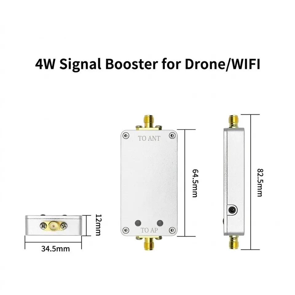 ACASOM 4W Bi-directional Signal Amplifier 0.9G/2.4G/5.2G/5.8G Drone Signal Booster suppliers ACASOM 4W Bi-directional Signal Amplifier 0.9G/2.4G/5.2G/5.8G Drone Signal Booster suppliers
