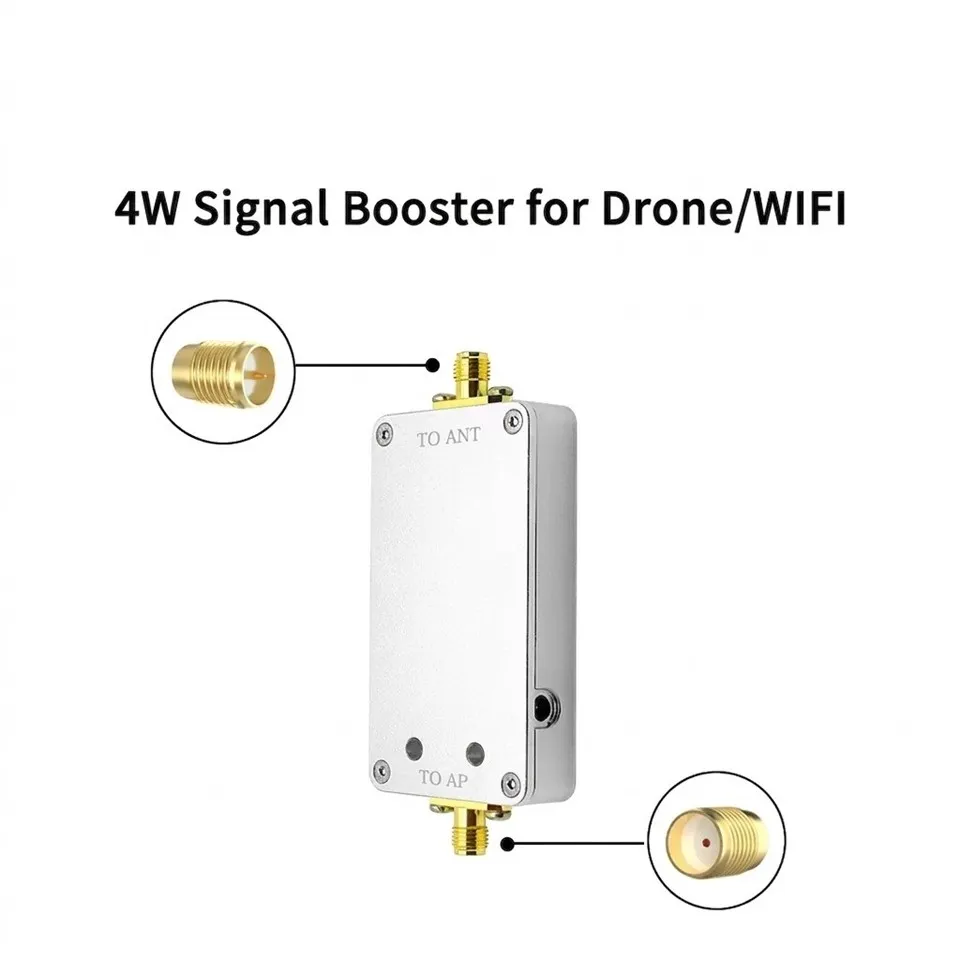 ACASOM 4W Bi-directional Signal Amplifier 0.9G/2.4G/5.2G/5.8G Drone Signal Booster factory ACASOM 4W Bi-directional Signal Amplifier 0.9G/2.4G/5.2G/5.8G Drone Signal Booster factory